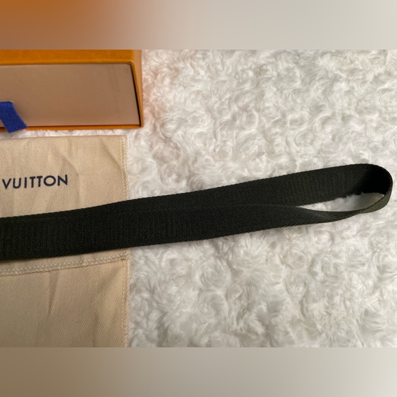 Louis Vuitton Monogram Khaki Green Multi Pochette Lanyard Key Holder 💚🤎 - Picture 14 of 16